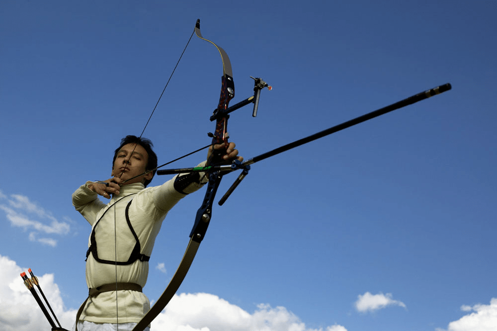 特色山地射箭比赛，乡土文化的运动展现